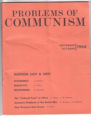 Problems of Communism vol XIII no 5 Sept - Oct 1964