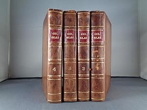 Histoire De Gil Blas De Santillana in 4 vols complete