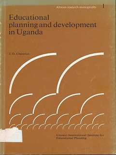 Bild des Verkufers fr Educational planning and developement in Uganda. African research monographs 1 zum Verkauf von Antiquariat Peda