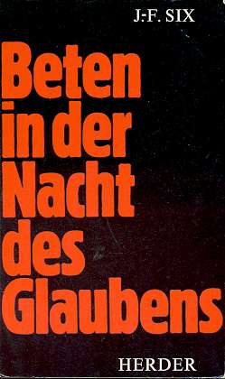 Seller image for Beten in der Nacht des Glaubens, for sale by Antiquariat Peda