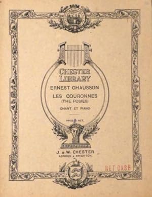 Seller image for Les couronnes (The posies). Chant et piano [Trois Lieder no. 3] for sale by Paul van Kuik Antiquarian Music