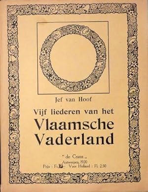 Vijf liederen van het Vlaamsche vaderland