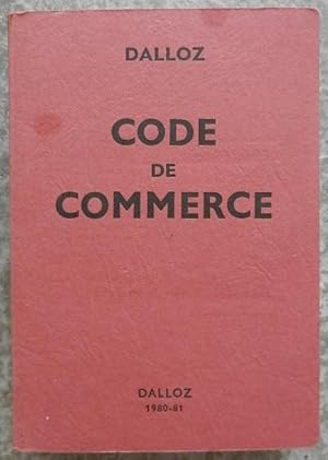 Code de commerce.