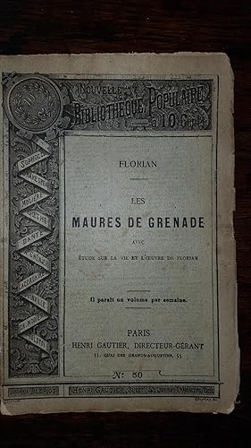 Immagine del venditore per Les maures de Grenade venduto da AHA BOOKS