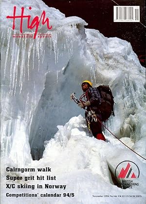 Bild des Verkufers fr High Mountain Sports Magazine : Nov 1994 No 144 zum Verkauf von Godley Books