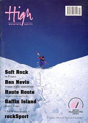 Bild des Verkufers fr High Mountain Sports Magazine : Feb 1995 No 147 zum Verkauf von Godley Books