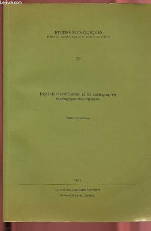 Image du vendeur pour Essai de classification et de cartographe cologique des espaces mis en vente par Le-Livre