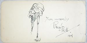 Sketch of an arab head;