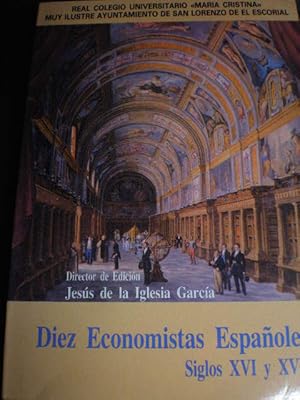 Imagen del vendedor de Diez economistas espaoles. Siglos XVI y XVII a la venta por Librera Antonio Azorn