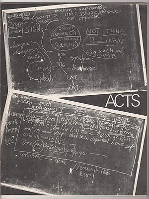 Seller image for Acts 1 (June 1982) for sale by Philip Smith, Bookseller