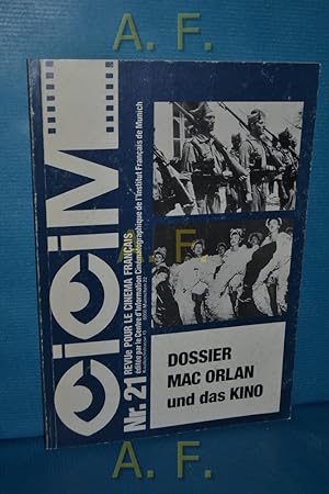 Bild des Verkufers fr Cicim - Revue pour le Cinema Francais - dite par le Centre d'Information Cinemathographique de l'institut Francais de Munich - Nr. 21 - Dossier Mac Orlan und das Kino (Pierre Dumarchey) zum Verkauf von Antiquarische Fundgrube e.U.