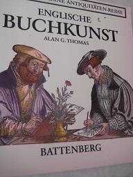 Bild des Verkufers fr Englische Buchkunst Battenberg-Kleine Antiquitten-Reihe zum Verkauf von Alte Bcherwelt
