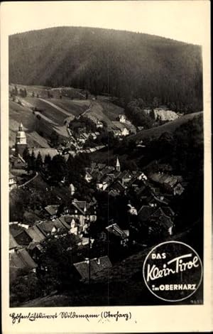 Bild des Verkufers fr Ansichtskarte / Postkarte Wildemann Clausthal Zellerfeld im Oberharz, Ortsansicht zum Verkauf von akpool GmbH