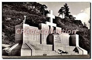 Carte Postale Ancienne Revin Ardennes Monument des Manises