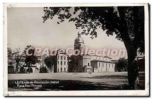 Seller image for Carte Postale Ancienne Le Peage De Roussillon Place Paul Morand for sale by CPAPHIL