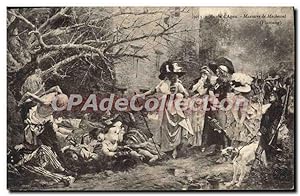 Bild des Verkufers fr Carte Postale Ancienne Agen muse massacre de machecoul Flameng zum Verkauf von CPAPHIL