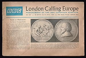 London Calling Europe. programmes of the BBC European Services. Nº-802 1964