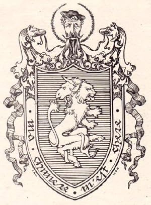 Bild des Verkufers fr Eigen-Exlibris. Klischedruck von Camille Monnet. zum Verkauf von Antiquariat Heinz Tessin