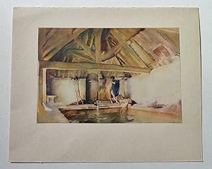 Seller image for The Privileged Three (Famous Water-Colour Painters Plate I) for sale by Maynard & Bradley