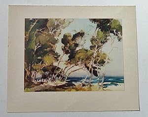 Bild des Verkufers fr Mistral (Famous Water-Colour Painters Plate VI) zum Verkauf von Maynard & Bradley