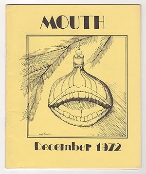 Seller image for Mouth, Volume 1, Number 7 (December 1972) - includes typed note to contributor David Meltzer for sale by Philip Smith, Bookseller