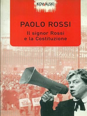 Bild des Verkufers fr Il signor Rossi e la Costituzione zum Verkauf von Librodifaccia