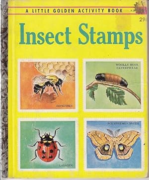 Image du vendeur pour The Little Golden Insects Stamp Book - Little Golden Book A25 mis en vente par Monroe Bridge Books, MABA Member