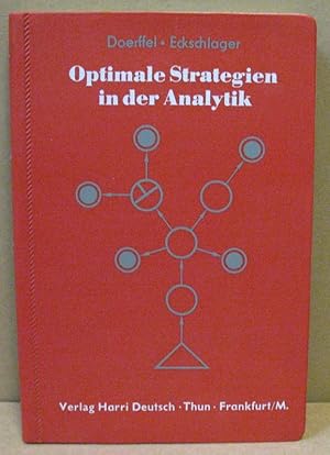 Seller image for Optimale Strategien in der Analytik. for sale by Nicoline Thieme