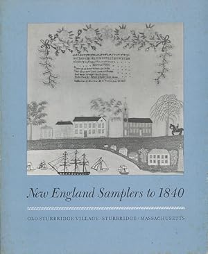 Imagen del vendedor de New England samplers to 1840 (Old Sturbridge Village booklet series) a la venta por CorgiPack