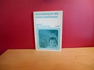 Seller image for Testament de mon enfance for sale by La Bouquinerie  Dd