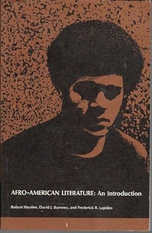 Seller image for Afro American Literature: An Introduction for sale by Bookfeathers, LLC