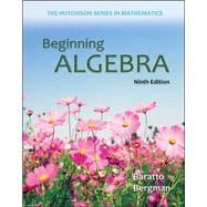 Imagen del vendedor de Beginning Algebra a la venta por eCampus