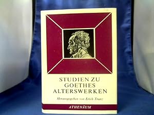 Bild des Verkufers fr Studien zu Goethes Alterswerken. =(Goethezeit, Band 2.) zum Verkauf von Antiquariat Michael Solder