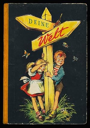 Bild des Verkufers fr Deine Welt : Ein Kinderbuch. zum Verkauf von Antiquariat Peda