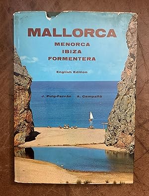 Mallorca Menorca Ibiza Formeniera (English) Hardcover -1985 Color Photographs