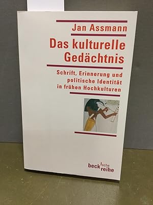 Bild des Verkufers fr Das kulturelle Gedchtnis : Schrift, Erinnerung und politische Identitt in frhen Hochkulturen. Beck'sche Reihe ; 1307 zum Verkauf von Kepler-Buchversand Huong Bach