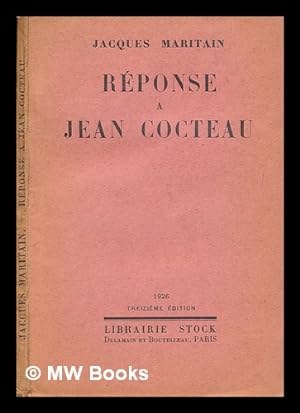 Seller image for Rponse  Jean Cocteau for sale by MW Books