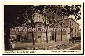 Image du vendeur pour Carte Postale Ancienne Hopital Notre Dame De Bon Secours pavillon des hommes mis en vente par CPAPHIL