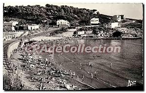 Carte Postale Ancienne Sanary Sur Mer La Plage De Port Issol