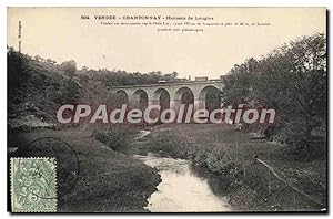 Carte Postale Ancienne Chantonnay Hameau De Langles