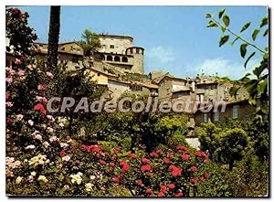 Image du vendeur pour Carte Postale Semi Moderne Nicois Le Bar Sur Loup Ses Fleurs Et Ses Vieilles Pierres mis en vente par CPAPHIL