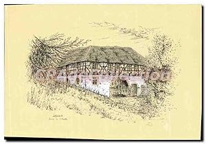 Bild des Verkufers fr Carte Postale Semi Moderne Ferme Alsacienne a Reitwiller dans le Kochersberg illustration Joel Roche zum Verkauf von CPAPHIL