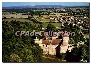 Bild des Verkufers fr Carte Postale Semi Moderne Environs de St Gengoux le National Sercy S et L Le chteau vue arienne zum Verkauf von CPAPHIL