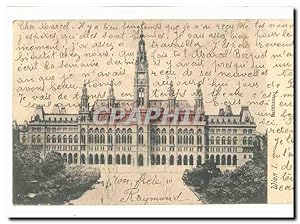 Bild des Verkufers fr Autriche Wien Carte Postale Ancienne rathhaus (Austria) zum Verkauf von CPAPHIL
