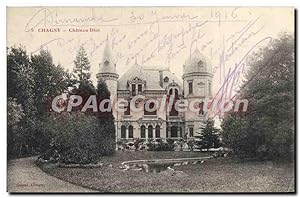 Bild des Verkufers fr Carte Postale Ancienne Chagny Chteau Diot zum Verkauf von CPAPHIL