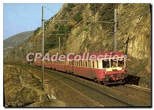 Seller image for Carte Postale Semi Moderne Un omnibus Lyon Valence assure en automotrice Z 7100 Tain l'hermitage locomotive for sale by CPAPHIL