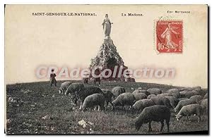 Bild des Verkufers fr Carte Postale Ancienne Saint Gengoux Le National zum Verkauf von CPAPHIL