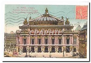 Immagine del venditore per Paris (9eme) Carte Postale Ancienne L'Opera Academie nationale de musique venduto da CPAPHIL