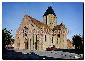 Carte Postale Semi Moderne Etrechy Essonne l'église