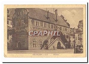 Mulhausen Carte Postale Ancienne Rathaus